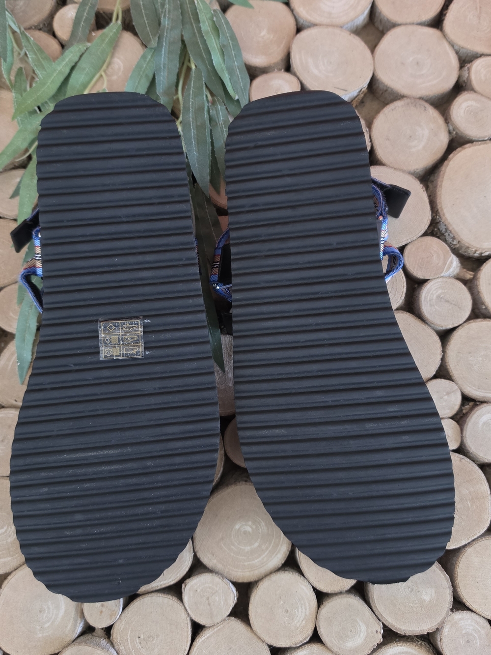NWOT Burberry Monogram Icon Stripe Sandals - Picture 5 of 7